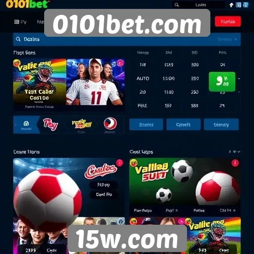 Análise das opções de jogos em 0101bet.com