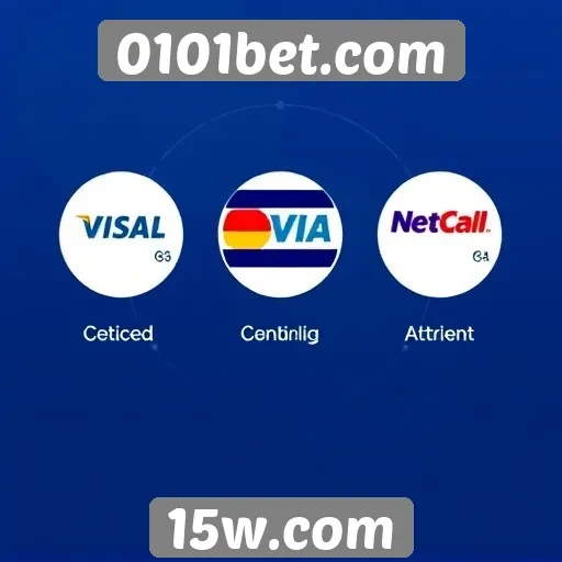 Métodos de pagamento disponíveis em 0101bet